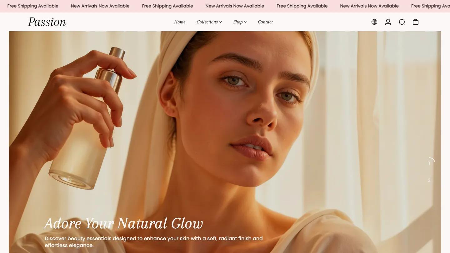 Passion - Shopify Retail & E-commerce Website Theme