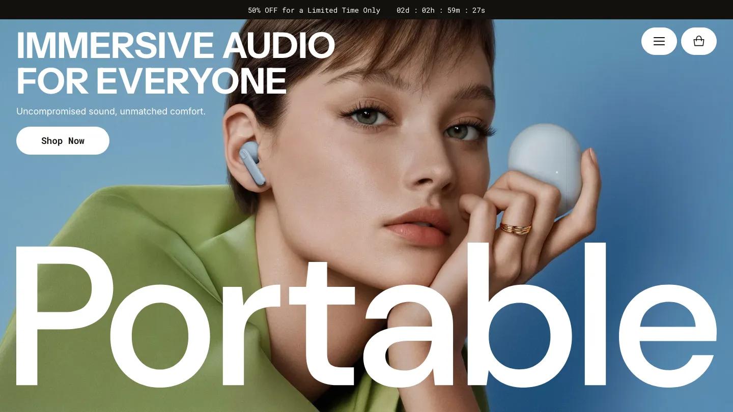 Portable - Shopify Retail & E-commerce Website Theme