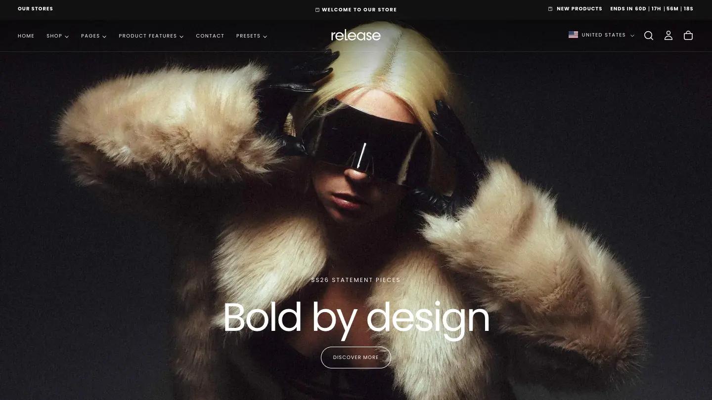 Release - Shopify Retail & E-commerce Website Theme