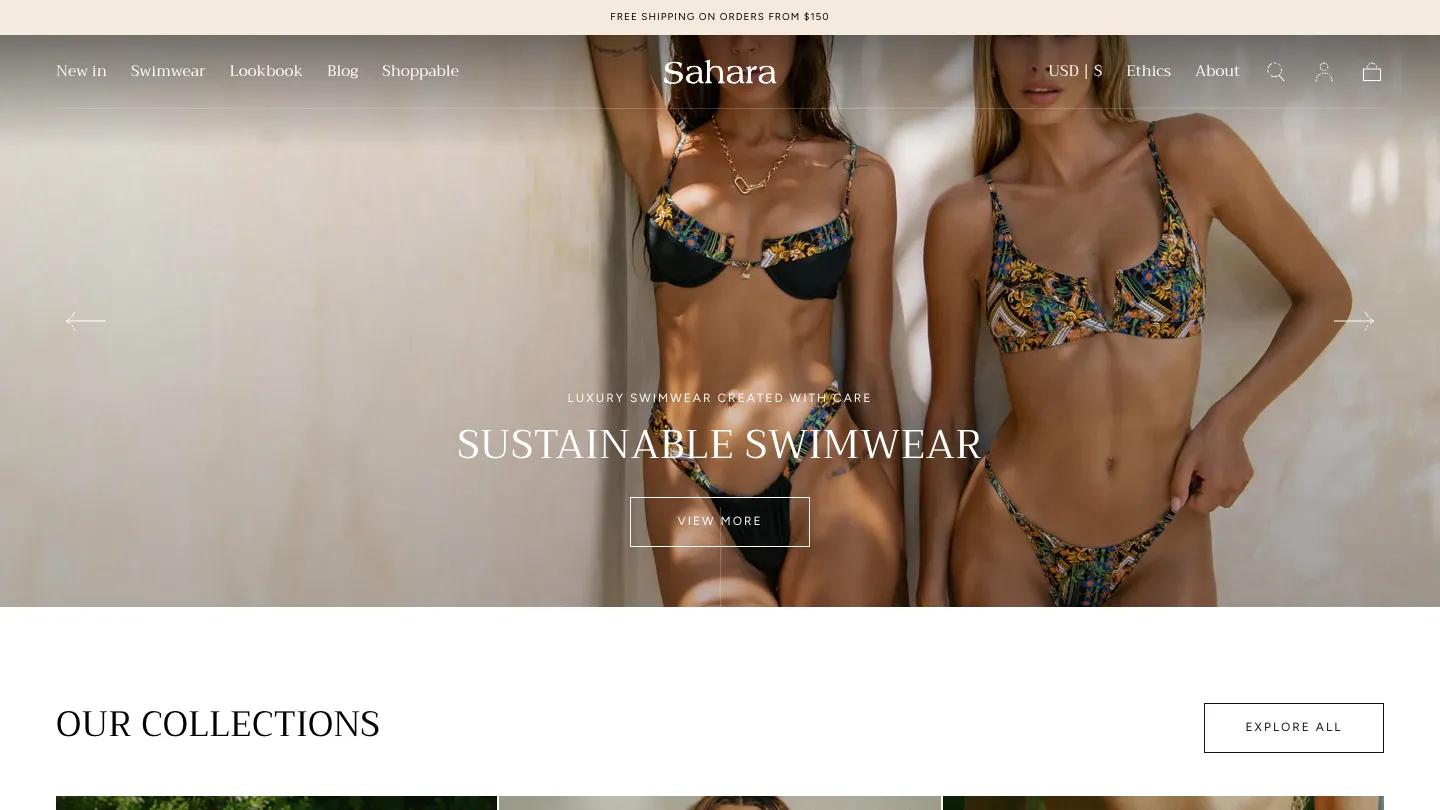 Sahara - Shopify Retail & E-commerce Website Theme