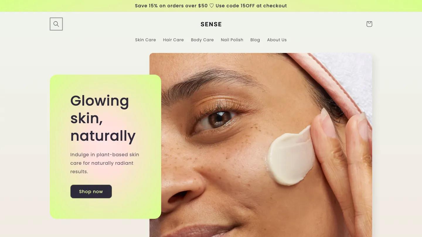 Sense - Shopify Retail & E-commerce Website Theme
