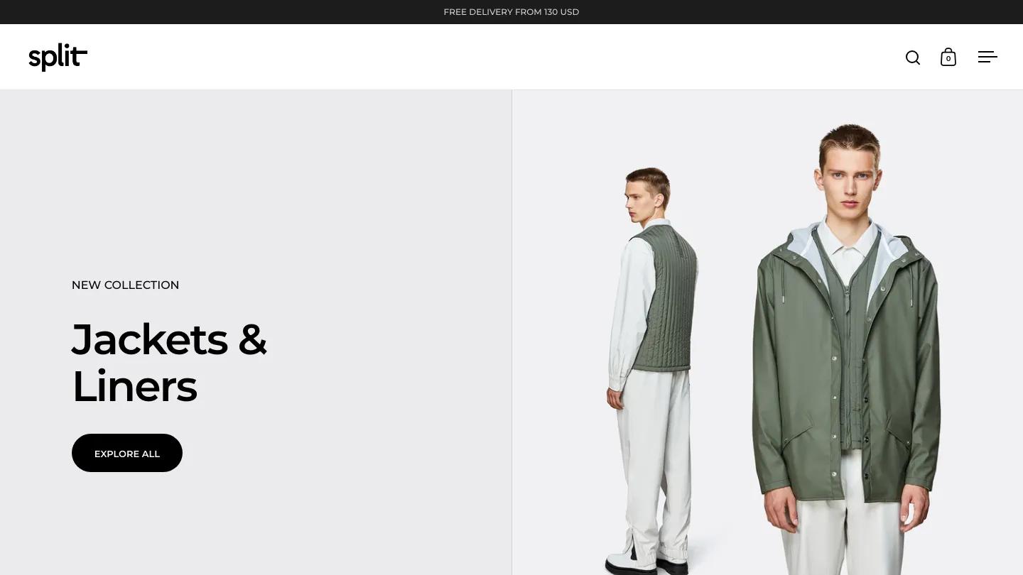 Split - Shopify Retail & E-commerce Website Theme