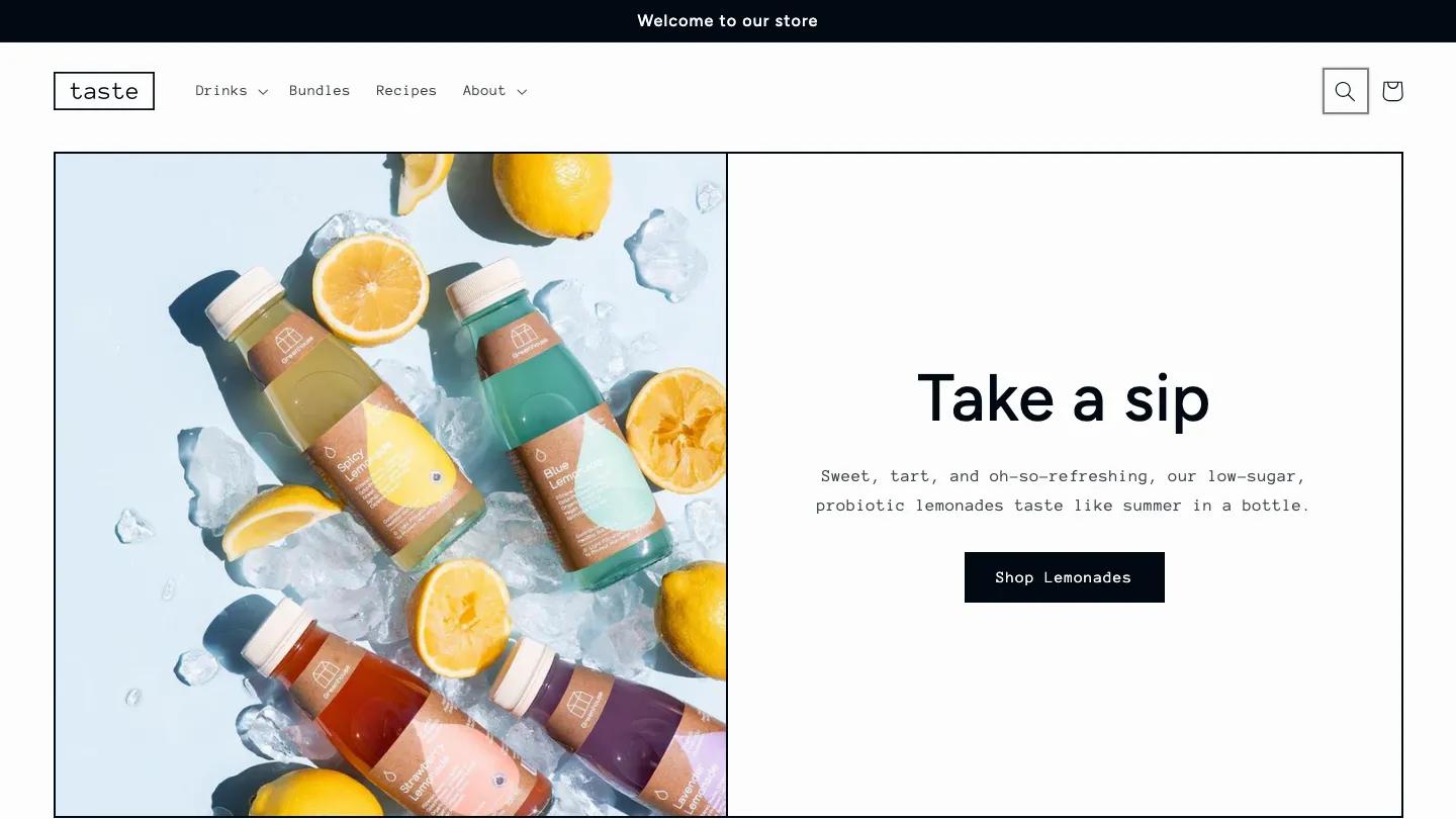 Taste - Shopify Retail & E-commerce Website Theme