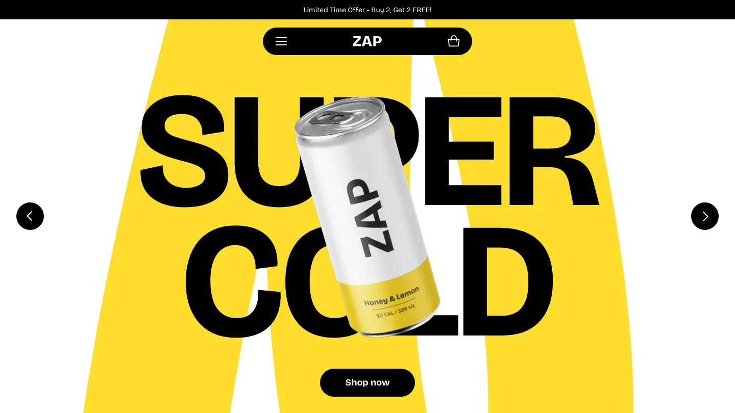 Zap - Shopify Retail & E-commerce Website Theme