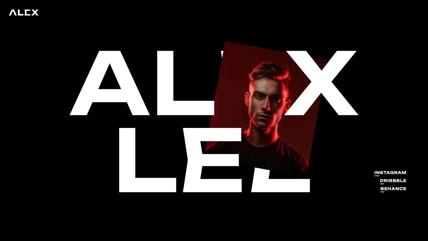 Alex Lee - Webflow Portfolio & Agency Website Template