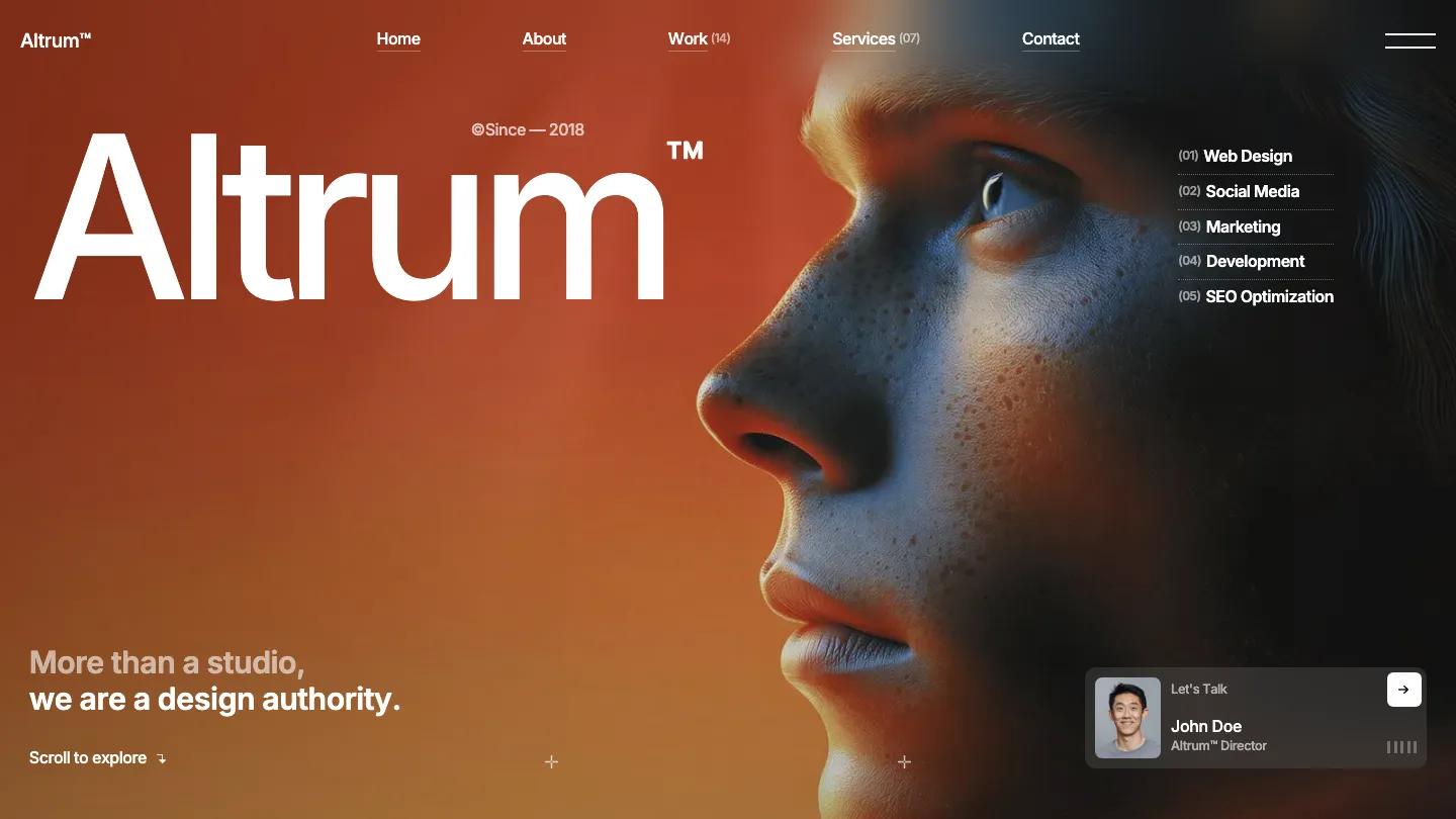 Altrum - Webflow Professional Services Website Template