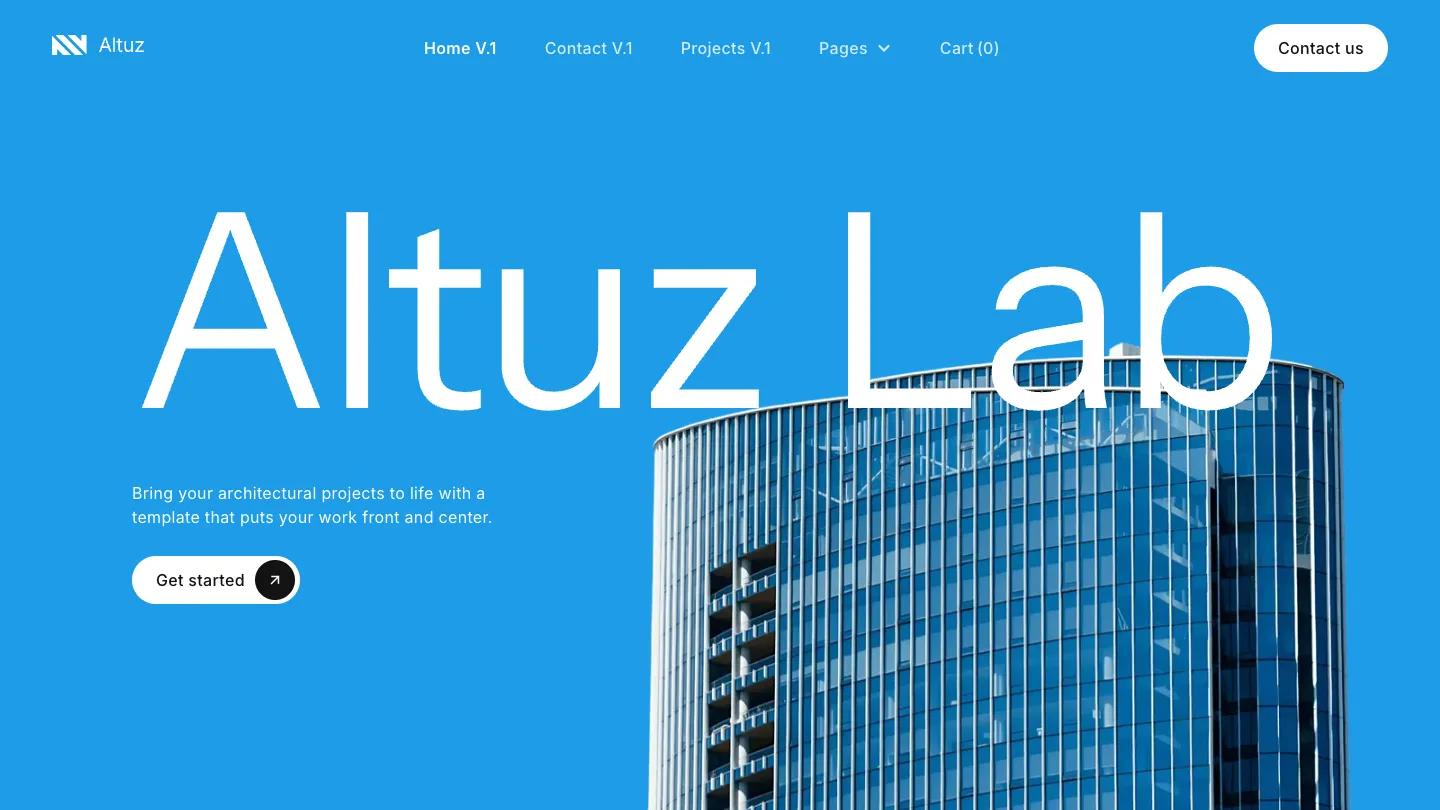 Altuz - Webflow Professional Services Website Template