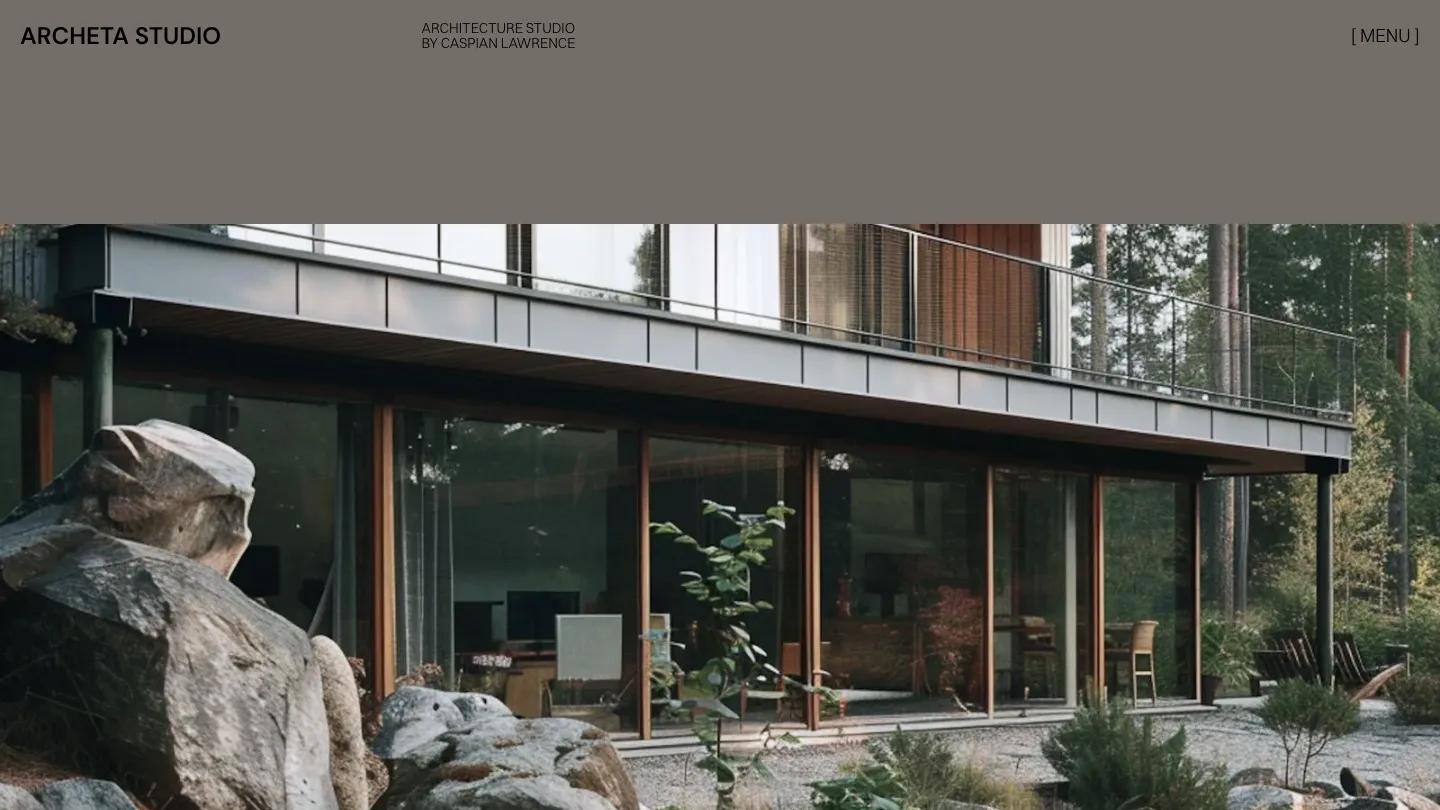 Archeta Studio - Webflow Professional Services Website Template