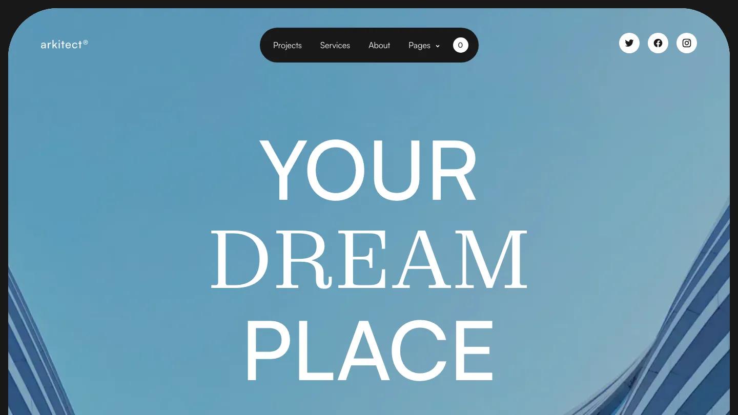 Arkitect - Webflow Professional Services Website Template