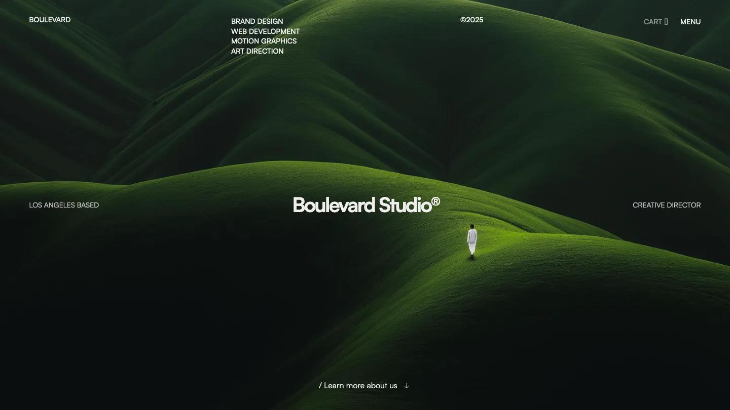 Boulevard - Webflow Portfolio & Agency Website Template