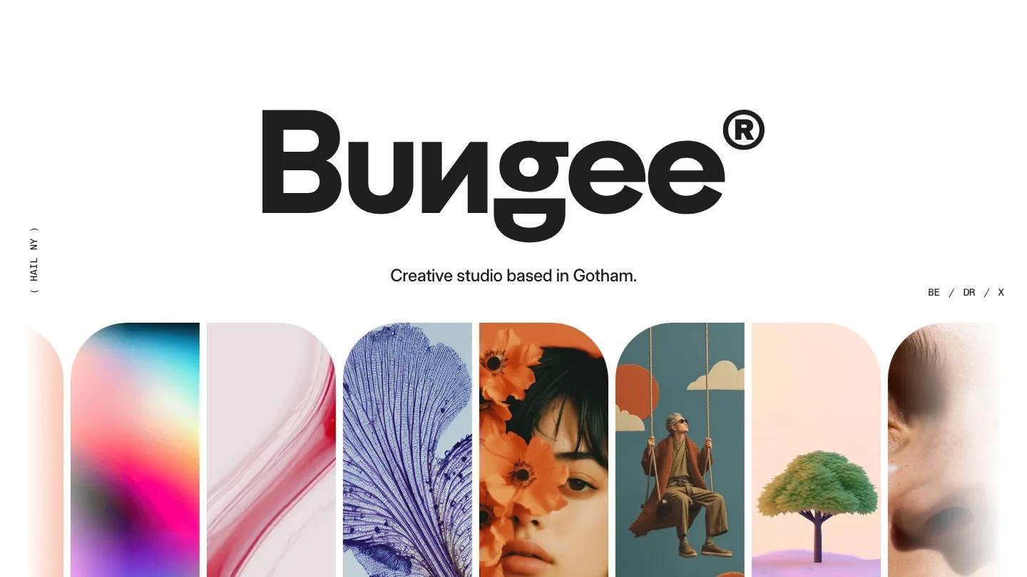 Bungee - Webflow Portfolio & Agency Website Template
