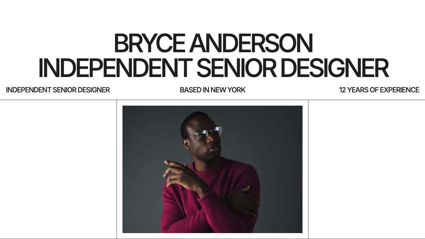 Byrce - Webflow Portfolio & Agency Website Template
