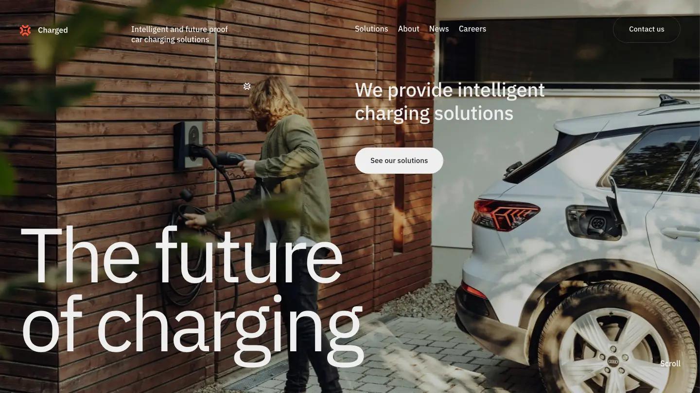 Charged - Webflow Professional Services Website Template