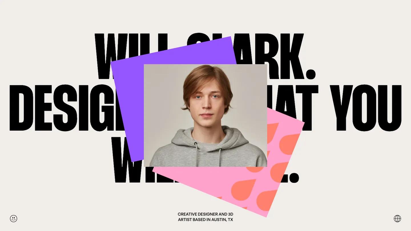 Clark - Webflow Portfolio & Agency Website Template