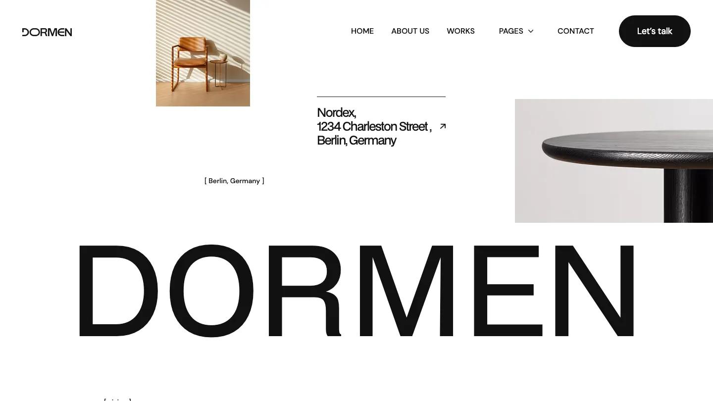 Dormen - Webflow Portfolio & Agency Website Template