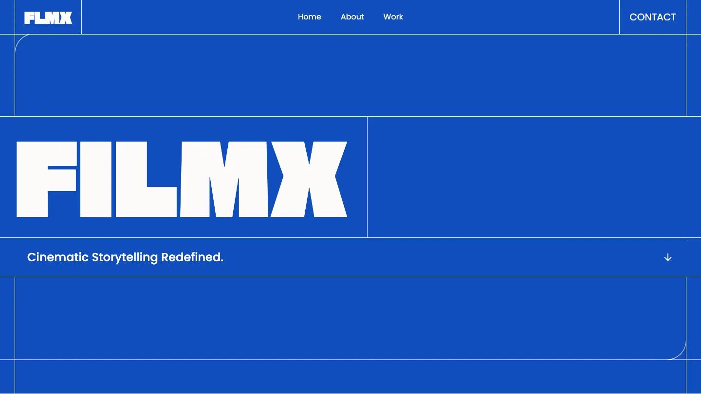 Filmx - Webflow Portfolio & Agency Website Template