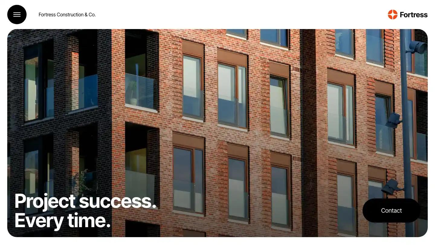 Fortress - Webflow Home & Local Services Website Template