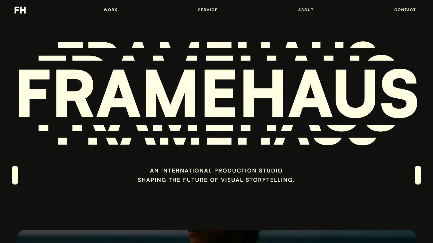 Framehaus - Webflow Portfolio & Agency Website Template
