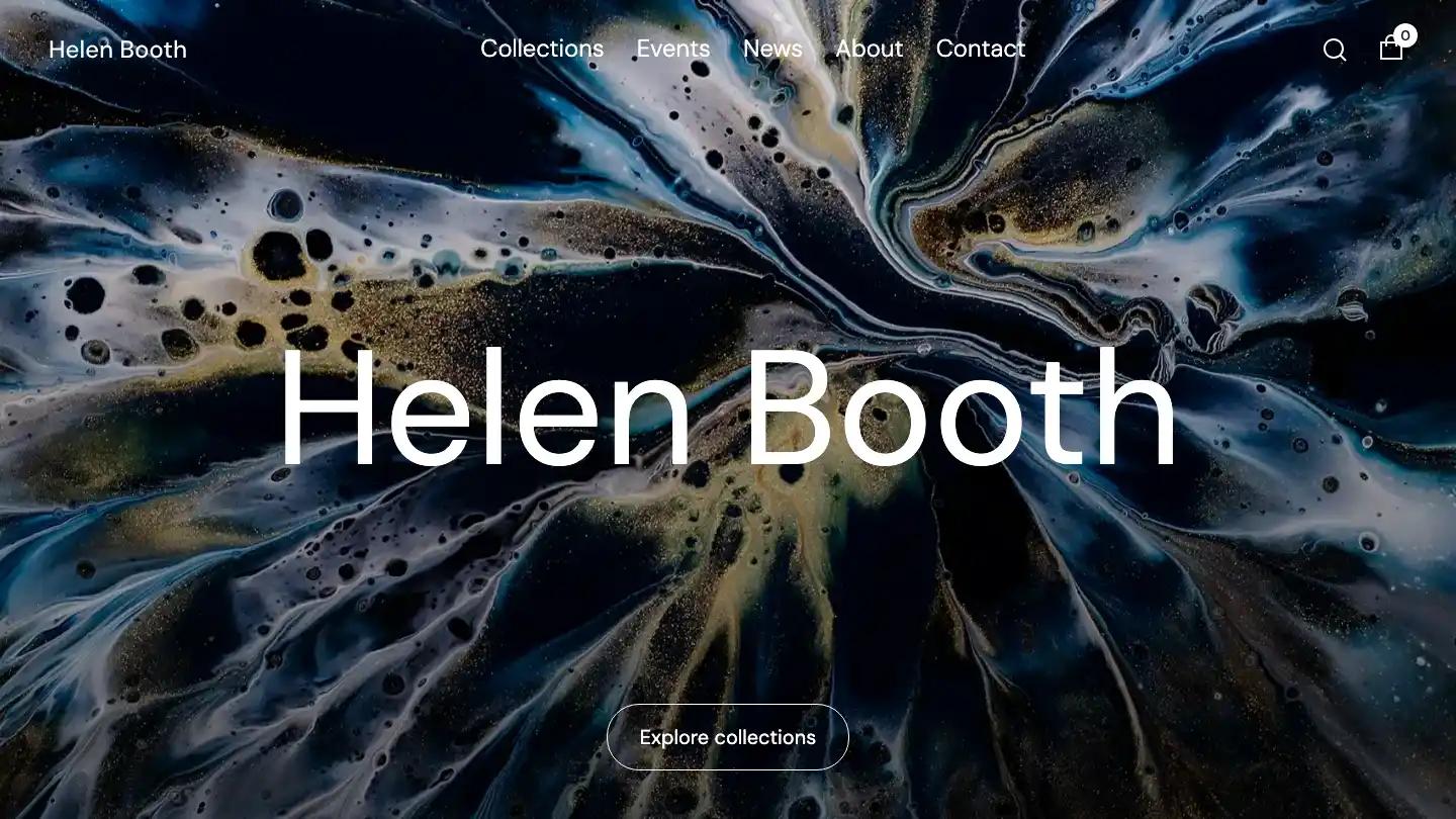 Helen Booth - Webflow Retail & E-commerce Website Template