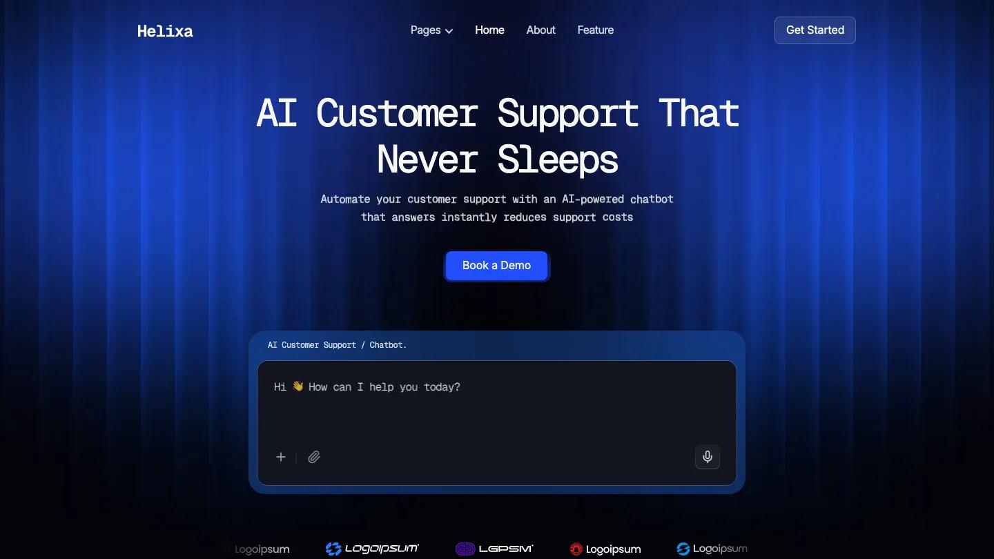 Helexa - Webflow Technology & Software Website Template