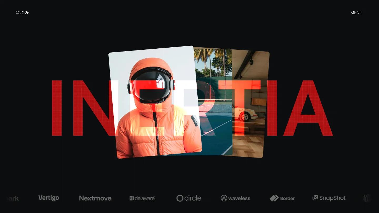Inertia - Webflow Portfolio & Agency Website Template