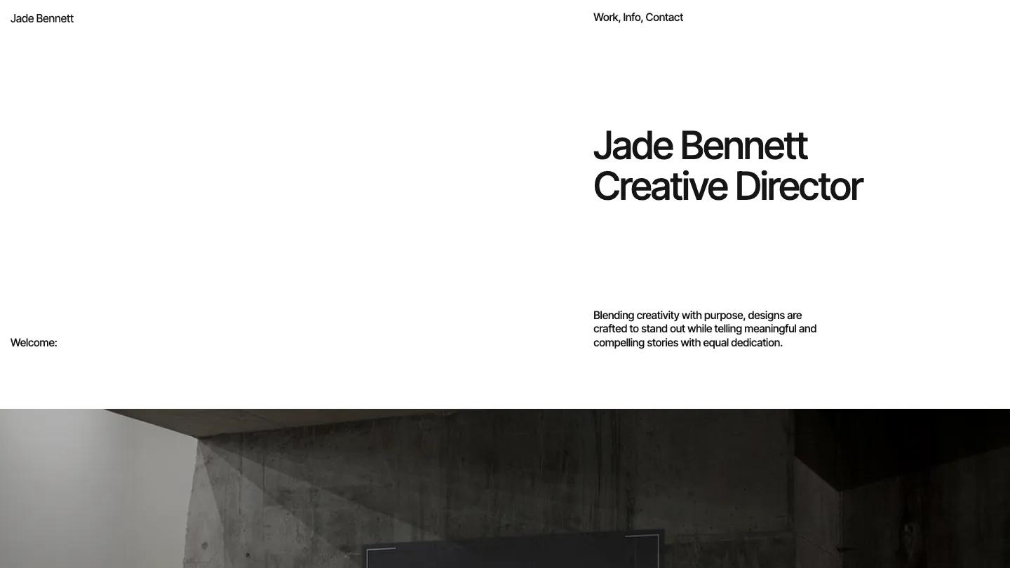 Jade - Webflow Portfolio & Agency Website Template