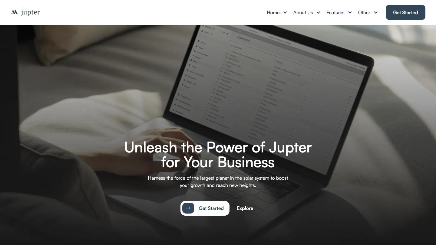 Jupter - Webflow Website Template