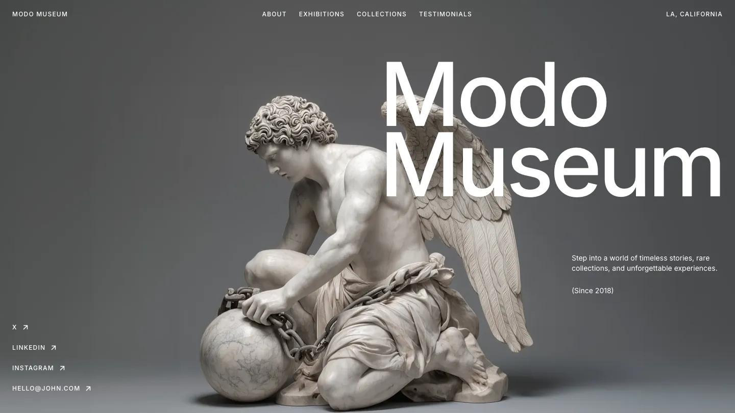Modo - Webflow Portfolio & Agency Website Template