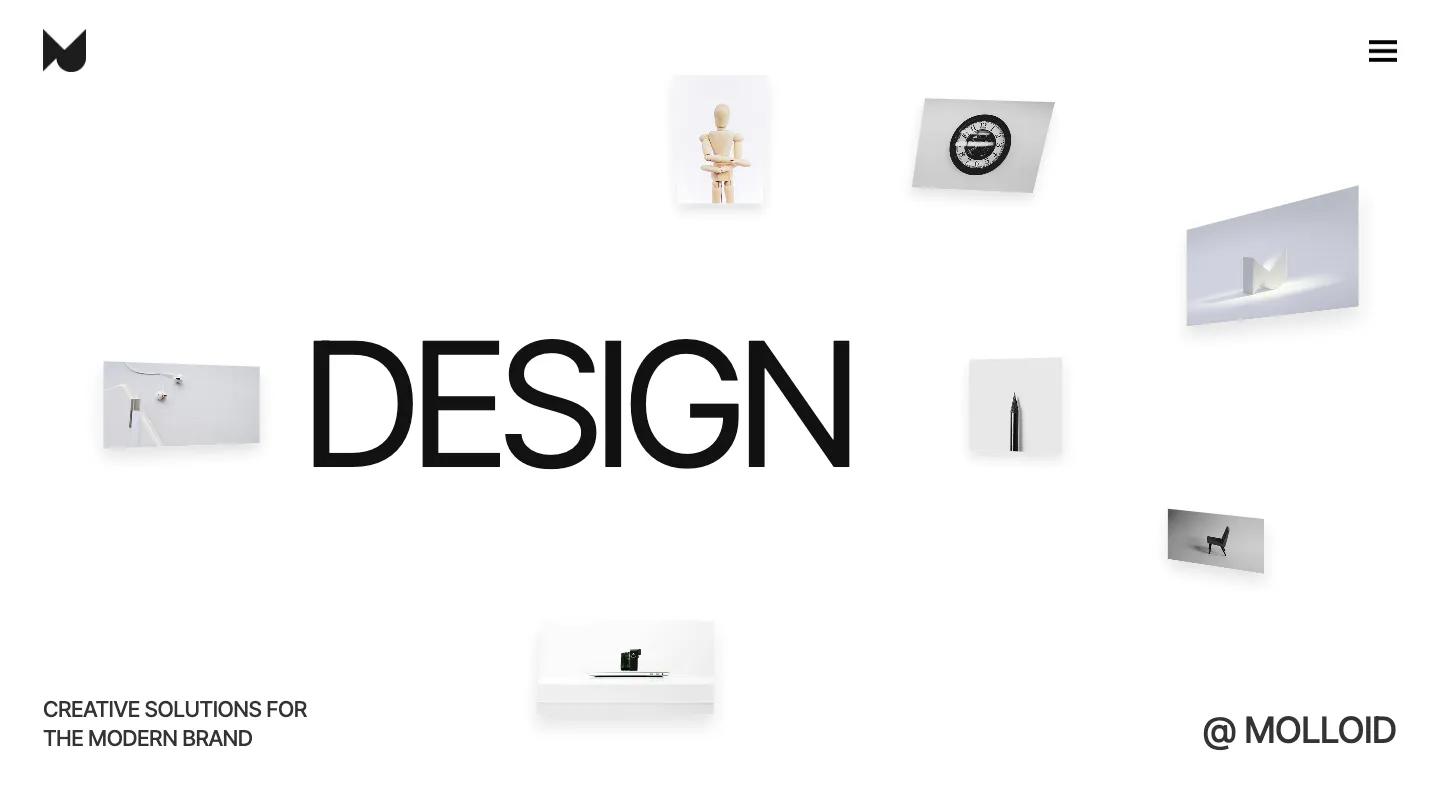 Molloid - Webflow Portfolio & Agency Website Template