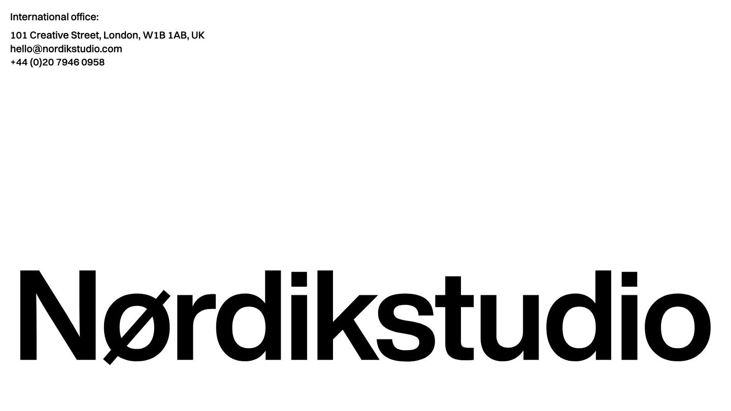 Nordik - Webflow Portfolio & Agency Website Template