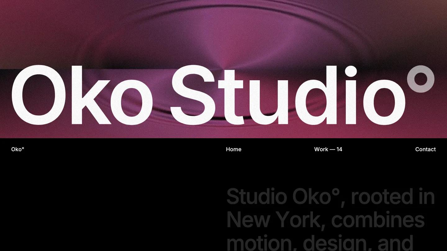 Okos - Webflow Portfolio & Agency Website Template