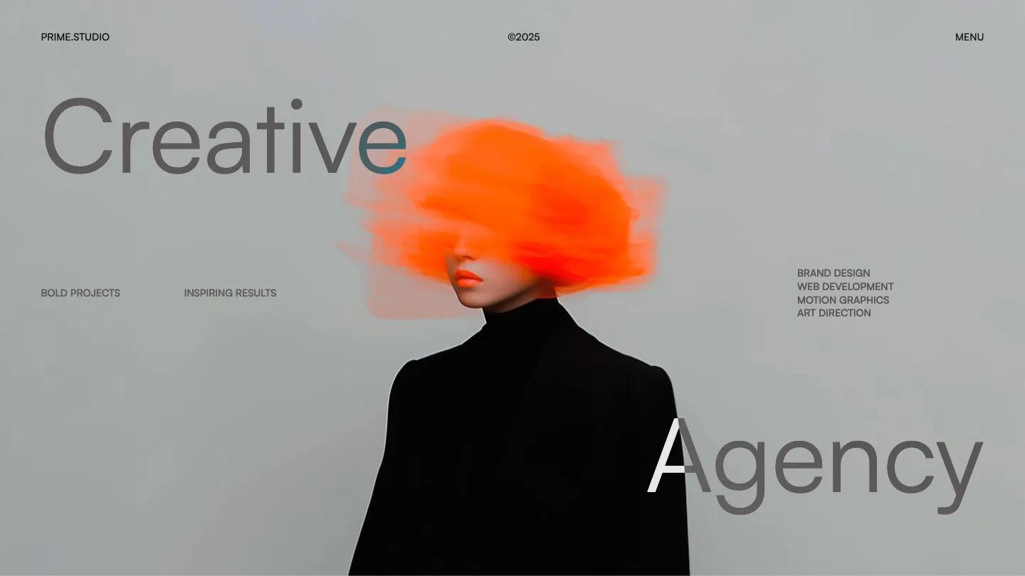 Prime Studio - Webflow Portfolio & Agency Website Template