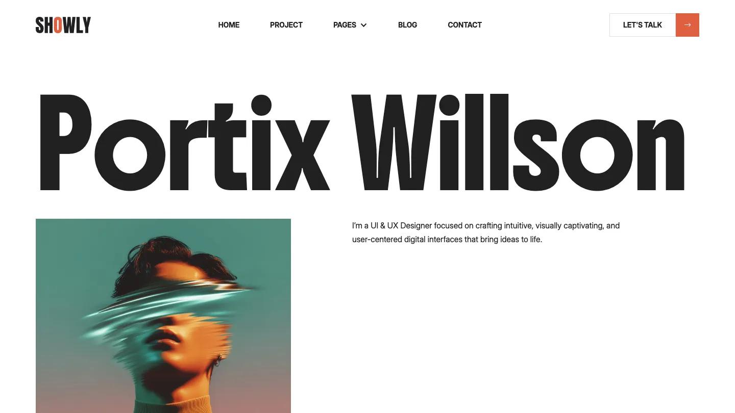 Showly - Webflow Portfolio & Agency Website Template