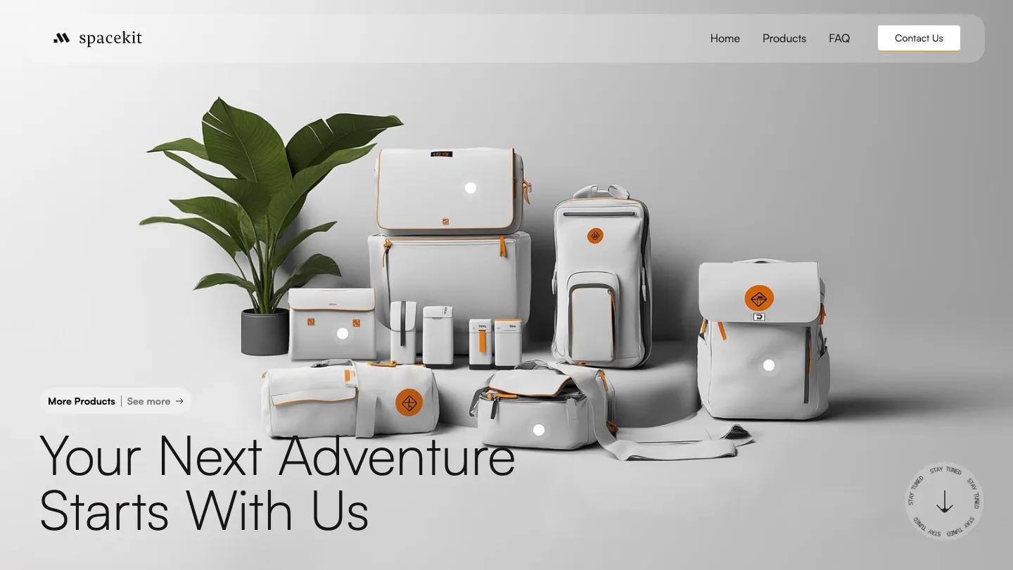 Spacekit - Webflow Waitlist & Coming Soon Website Template
