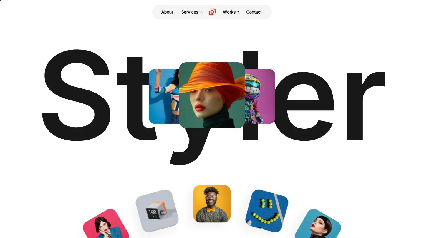 Styler - Webflow Portfolio & Agency Website Template