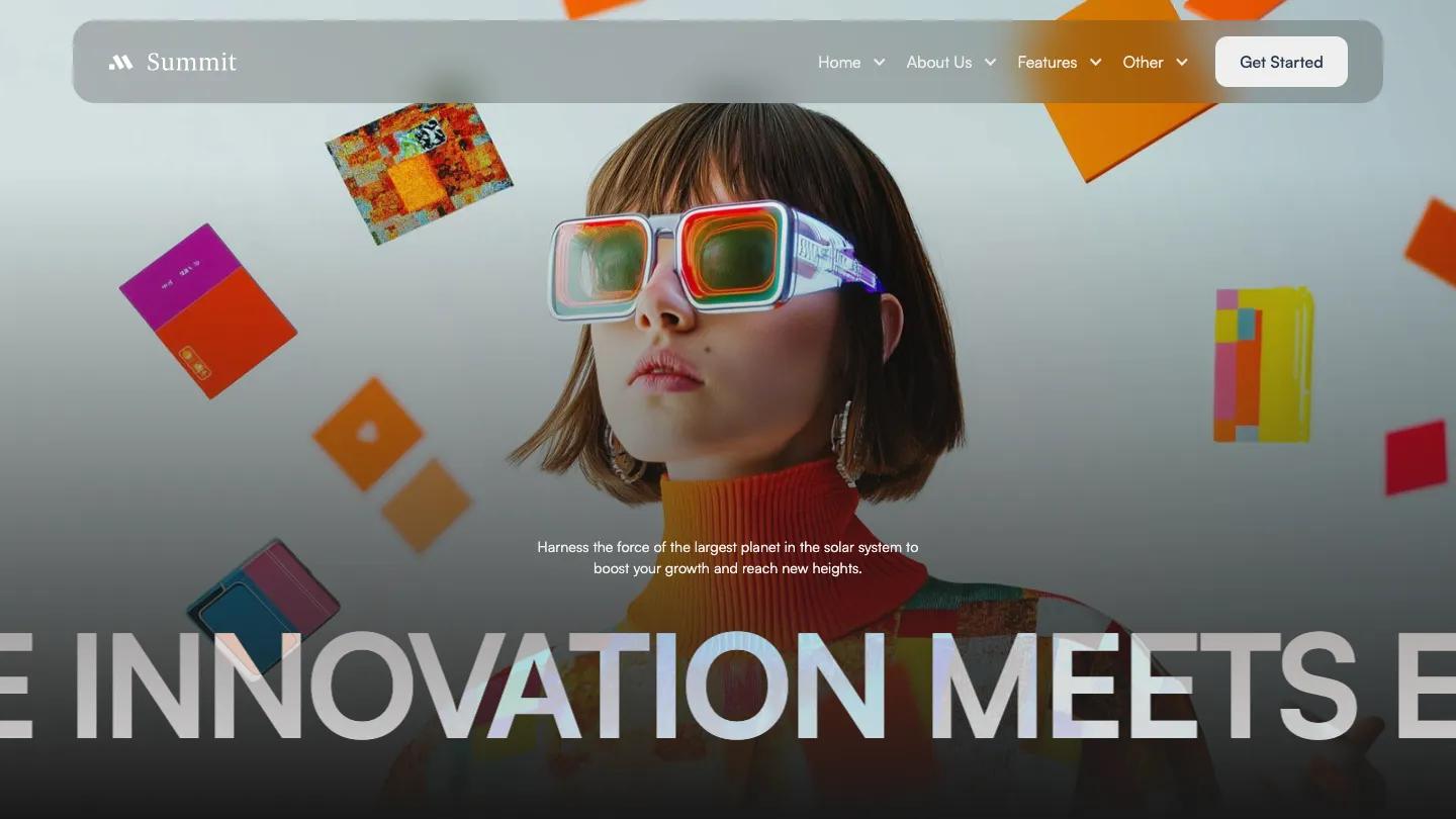 Summit Pro - Webflow Technology & Software Website Template