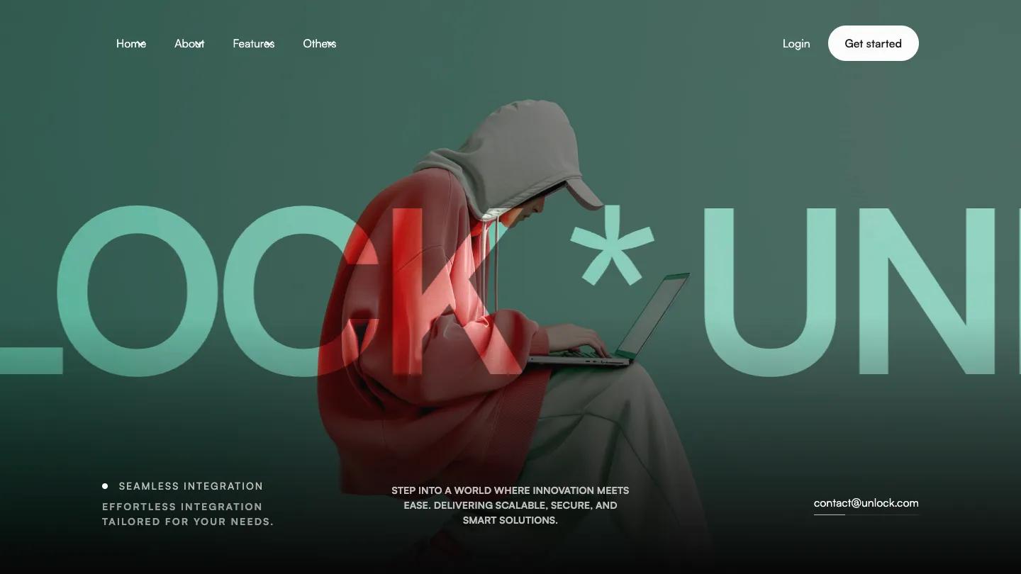 Unlock - Webflow Technology & Software Website Template