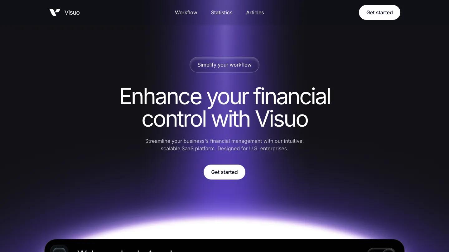 Visuo - Webflow Technology & Software Website Template