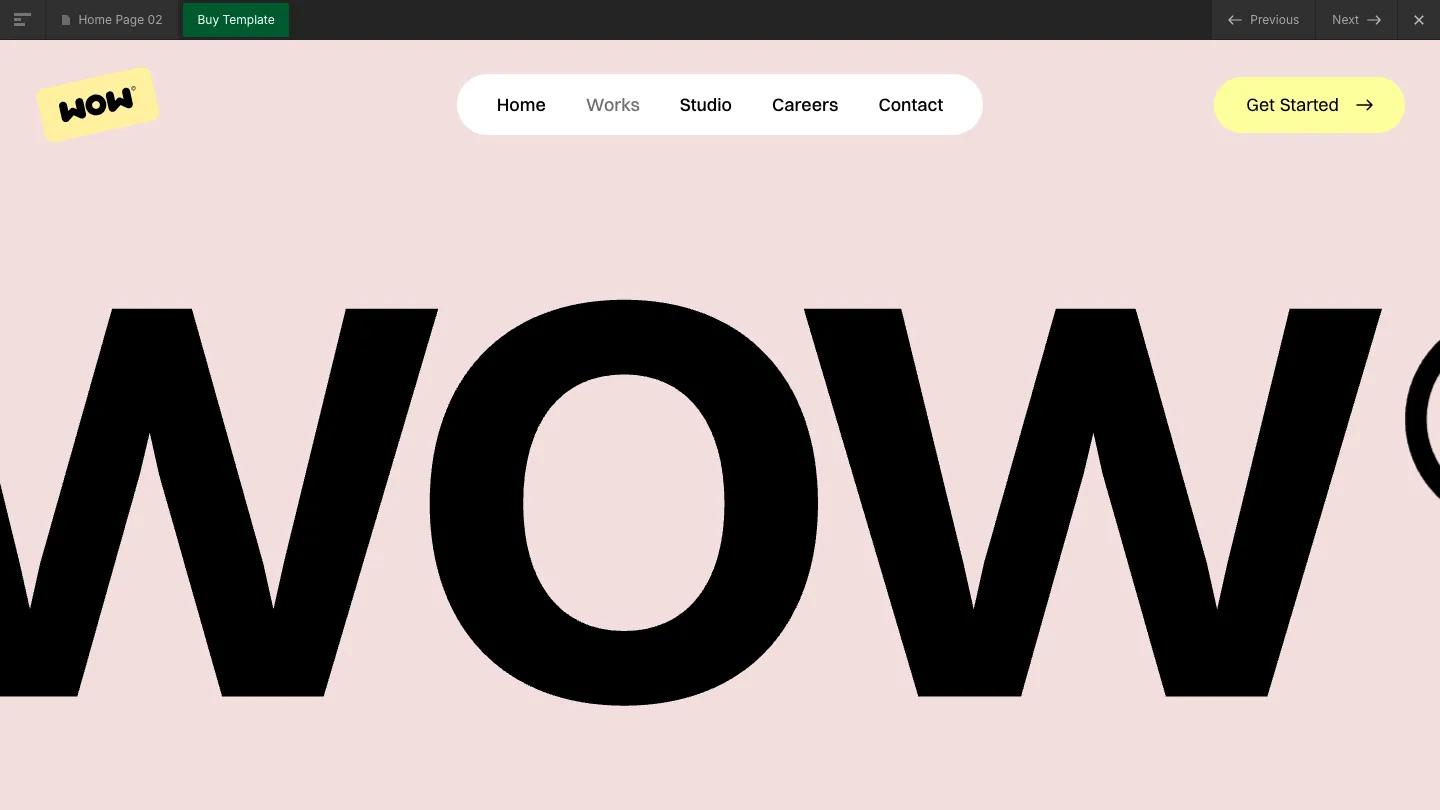 Wow - Webflow Technology & Software Website Template